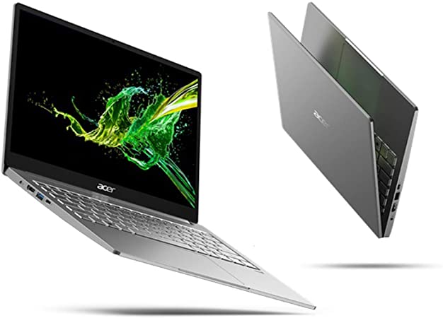 ايسر سويفت 3 شاشة 13.5 بوصة 2256 × 1504 اي بي اس من الجيل العاشر انتل كور i7-1065G7، ذاكرة ال بي دي ار 4X سعة 16 جيجابايت، اس اس دي، واي فاي 6، قارئ بصمات الأصابع، لوحة مفاتيح بإضاءة خلفية، SF313-52-79FS من أمازون