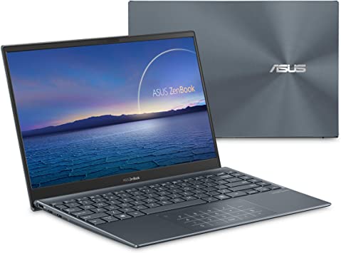 لاب توب اسوس زينبوك 13 فائق النحافة بشاشة عرض نانو ايدج فل اتش دي، انتل كور i5-1035G1، ذاكرة وصول عشوائي 8 جيجا، 256 جيجا بي سي اي ايه اس اس دي، أرقام، ثاندربولت، واي فاي 6، ويندوز 10 برو، رمادي داكن، UX325JA-XB51 من أمازون