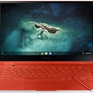 سامسونج جالاكسي كروم بوك 13.3 بوصة يو اتش دي AMOLED - معالج انتل كور اي 5 اتش دي (تخزين 256 جيجابايت، ذاكرة رام 8 جيجابايت) - موديل 2020 - ضمان الولايات المتحدة - فيستا ريد - XE930QCA-K01US من أمازون