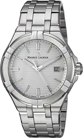 Maurice Lacroix Men's Aikon Quartz Watch with Stainless-Steel Strap
